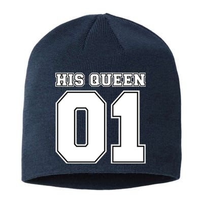 His Queen 01 Sport Couple Sustainable Beanie