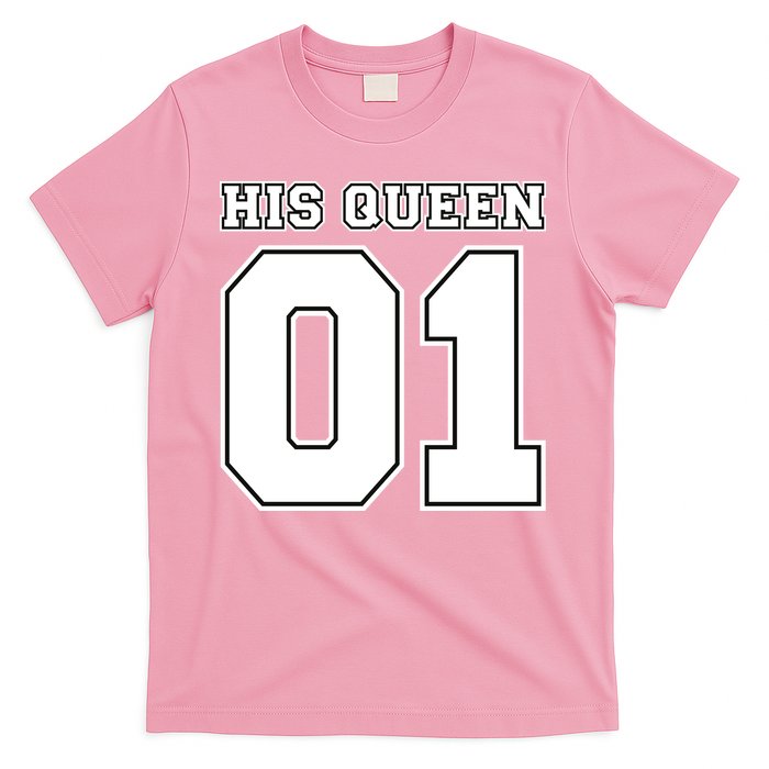 His Queen 01 Sport Couple T-Shirt