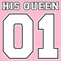His Queen 01 Sport Couple T-Shirt