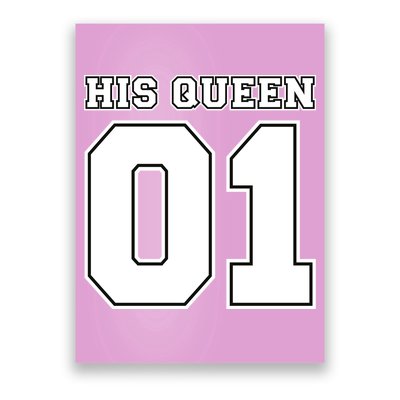 His Queen 01 Sport Couple Poster