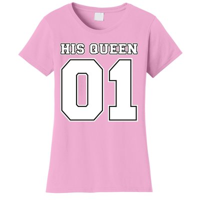 His Queen 01 Sport Couple Women's T-Shirt