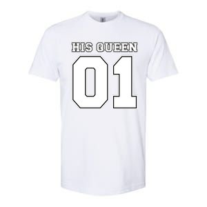 His Queen 01 Sport Couple Softstyle CVC T-Shirt