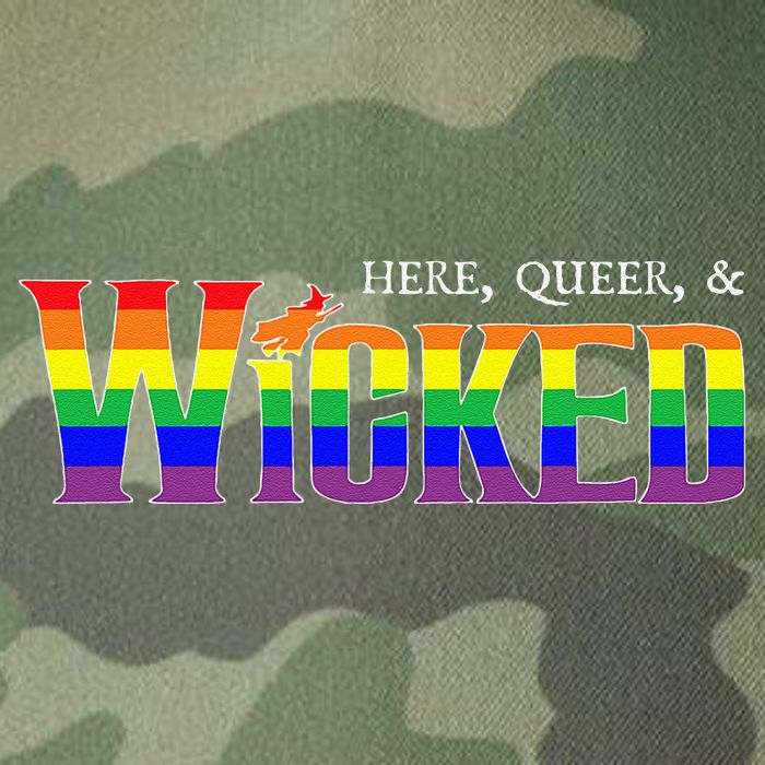 Here Queer And Wicked Lgbt Legacy Tie Dye Trucker Hat