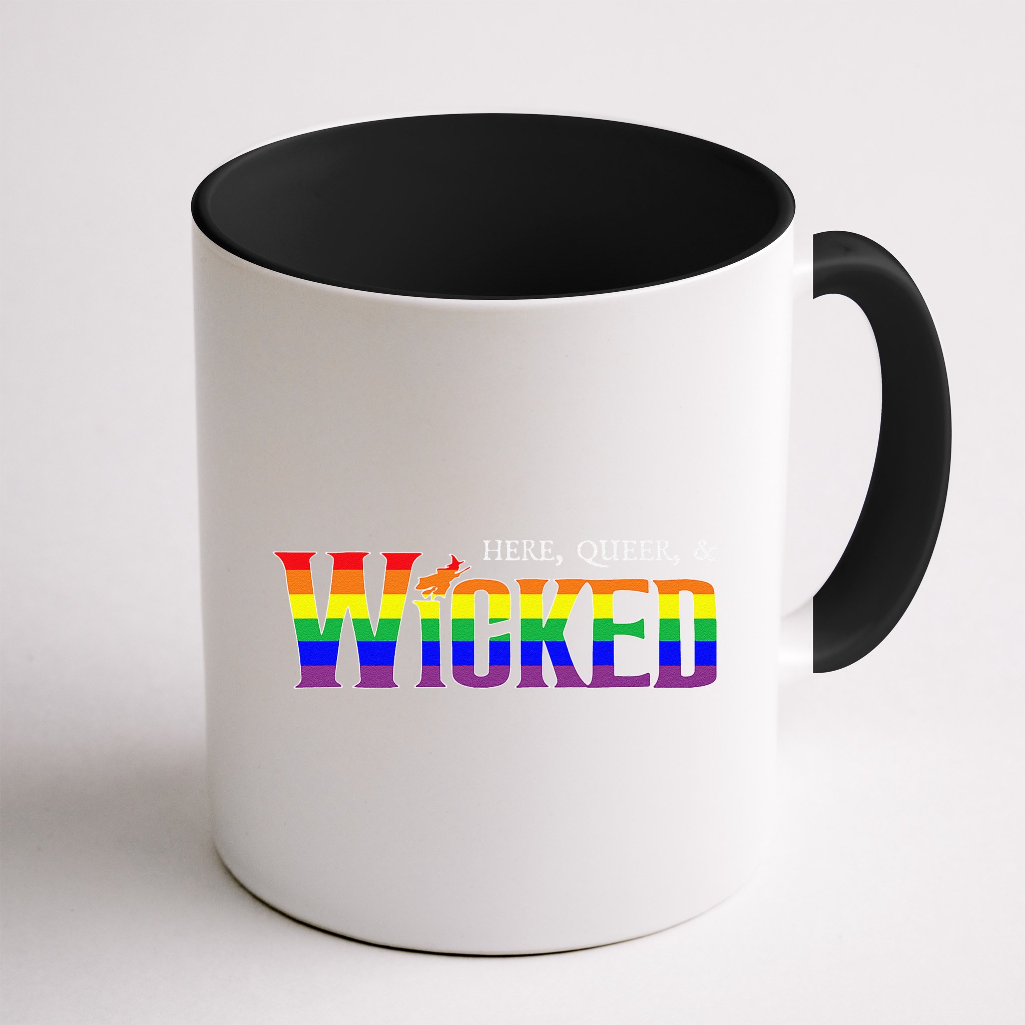 Here Queer And Wicked Lgbt Mug