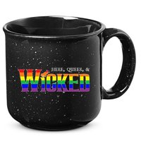 Here Queer And Wicked Lgbt 15oz Campfire Ceramic Mug