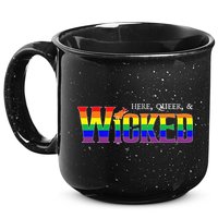 Here Queer And Wicked Lgbt 15oz Campfire Ceramic Mug