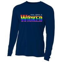 Here Queer And Wicked Lgbt Cooling Performance Long Sleeve Crew