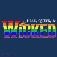Here Queer And Wicked Lgbt 25L Jumbo Tote