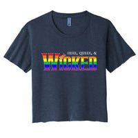 Here Queer And Wicked Lgbt Crop Top
