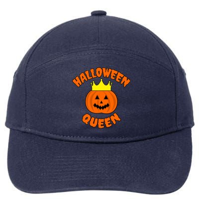 Halloween Queen Cute Gift 7-Panel Snapback Hat