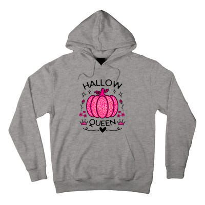 Hallow Queen Cute Pumpkin Funny Halloween Costume Tall Hoodie