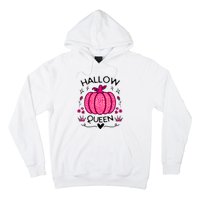 Hallow Queen Cute Pumpkin Funny Halloween Costume Hoodie