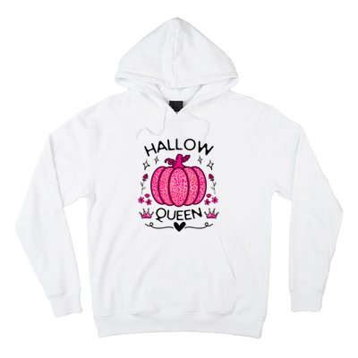 Hallow Queen Cute Pumpkin Funny Halloween Costume Hoodie