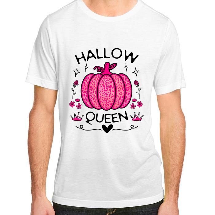 Hallow Queen Cute Pumpkin Funny Halloween Costume Adult ChromaSoft Performance T-Shirt