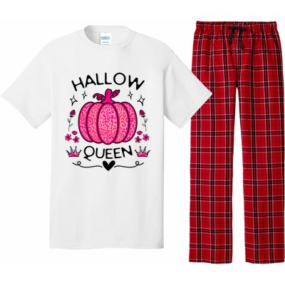 Hallow Queen Cute Pumpkin Funny Halloween Costume Pajama Set