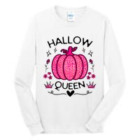 Hallow Queen Cute Pumpkin Funny Halloween Costume Tall Long Sleeve T-Shirt