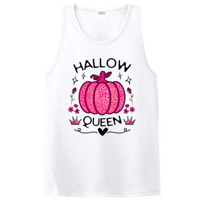 Hallow Queen Cute Pumpkin Funny Halloween Costume PosiCharge Competitor Tank