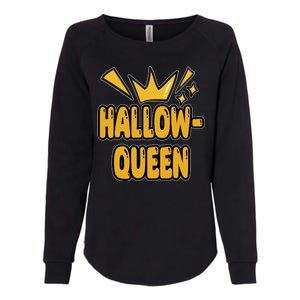 Hallow Queen Halloween Lover Womens California Wash Sweatshirt