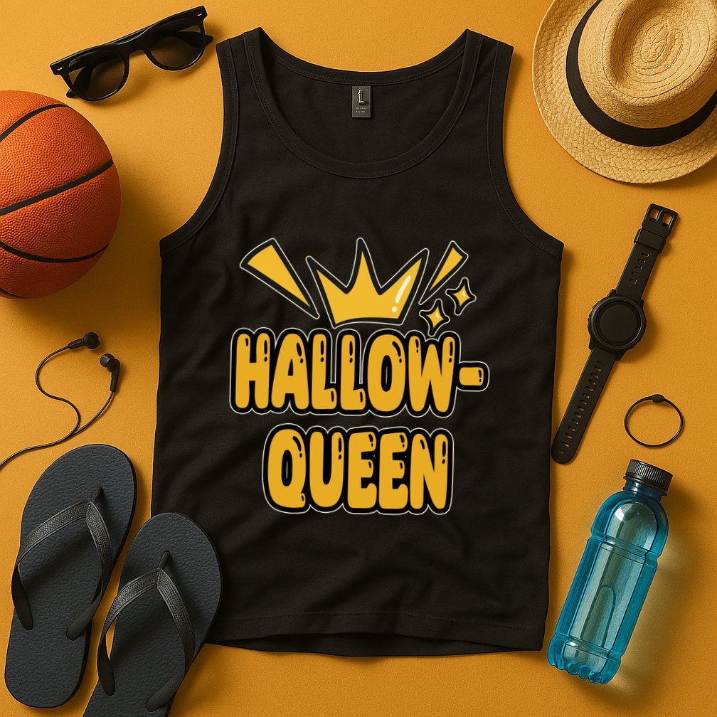 Hallow Queen Halloween Lover Tank Top
