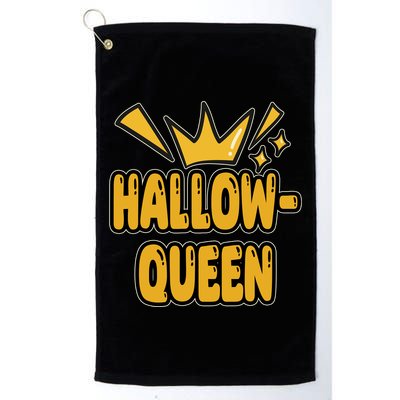 Hallow Queen Halloween Lover Golf Towel