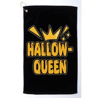 Hallow Queen Halloween Lover Golf Towel