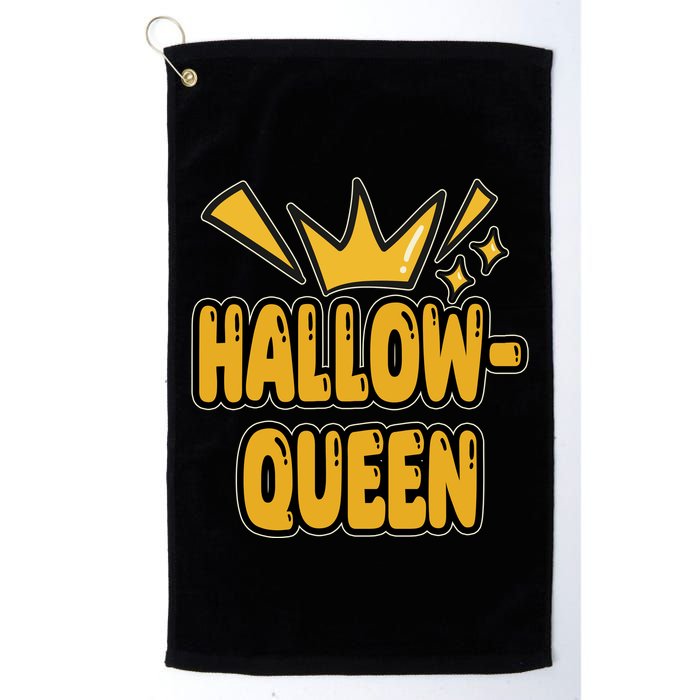 Hallow Queen Halloween Lover Golf Towel