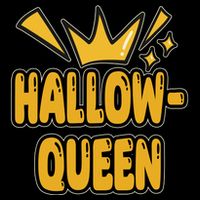 Hallow Queen Halloween Lover Zip Tote Bag