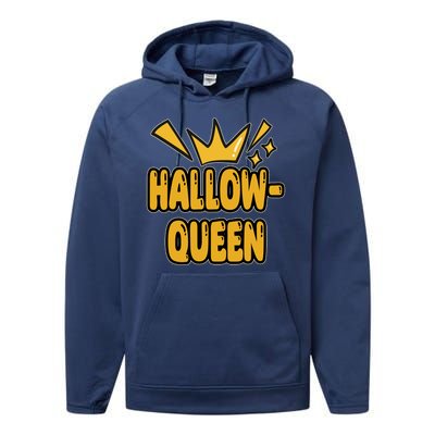 Hallow Queen Halloween Lover Performance Fleece Hoodie