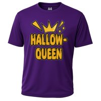 Hallow Queen Halloween Lover Cooling Performance Crew T-Shirt
