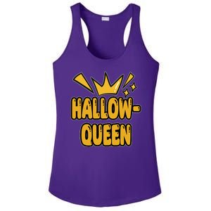 Hallow Queen Halloween Lover Ladies PosiCharge Competitor Racerback Tank