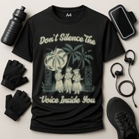 Hawaiin Quote Cooling Performance Crew T-Shirt