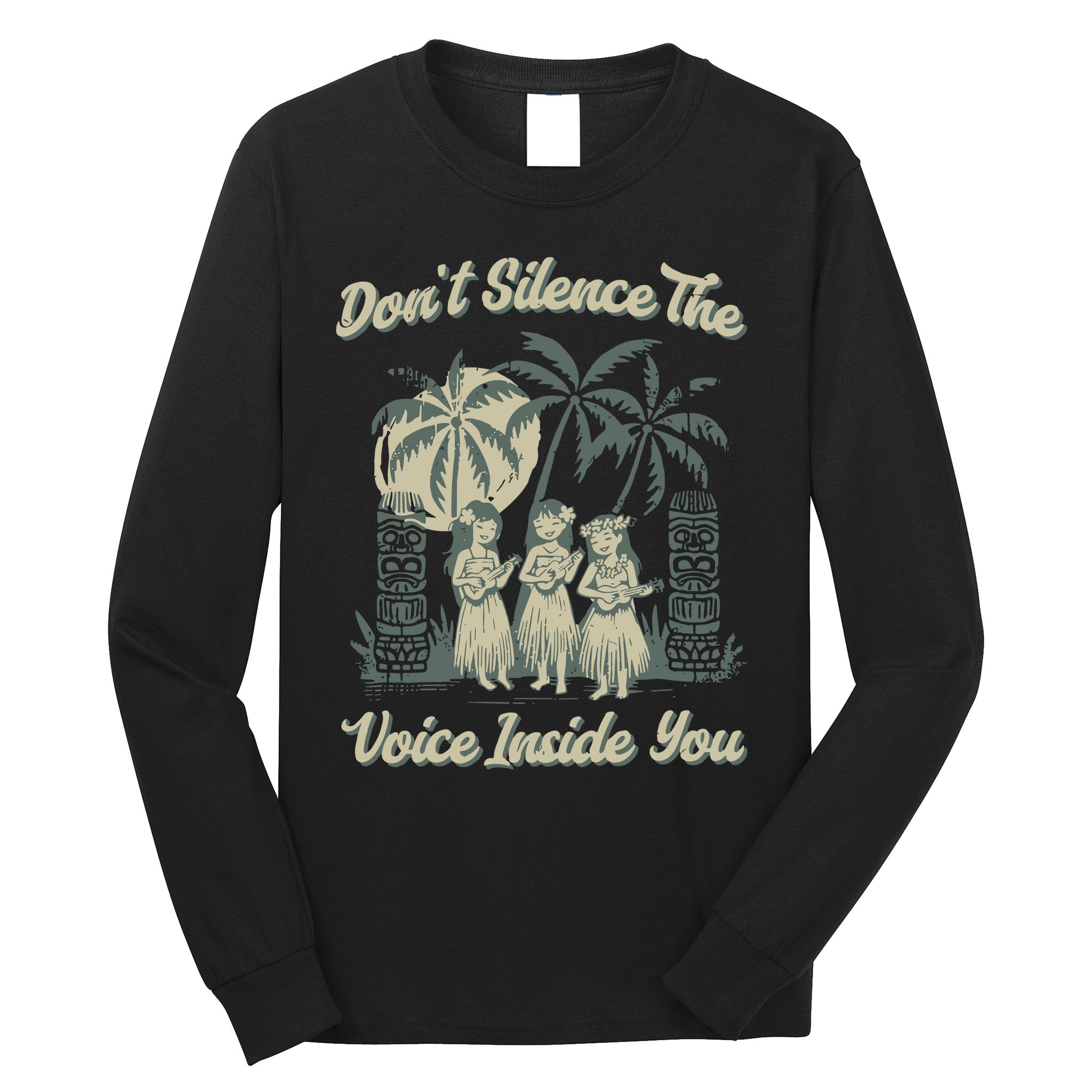Hawaiin Quote Long Sleeve Shirt