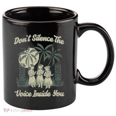 Hawaiin Quote 11oz C Handle Ceramic Mug