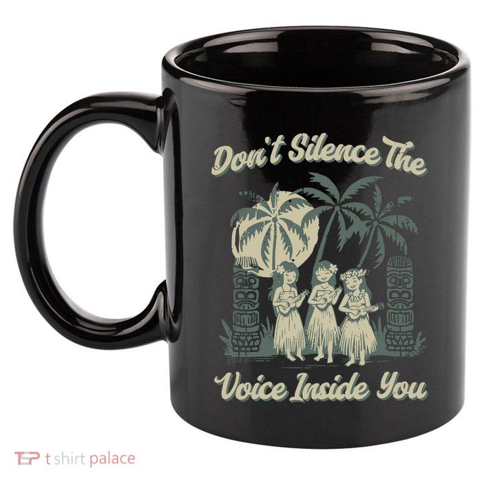 Hawaiin Quote 11oz C Handle Ceramic Mug