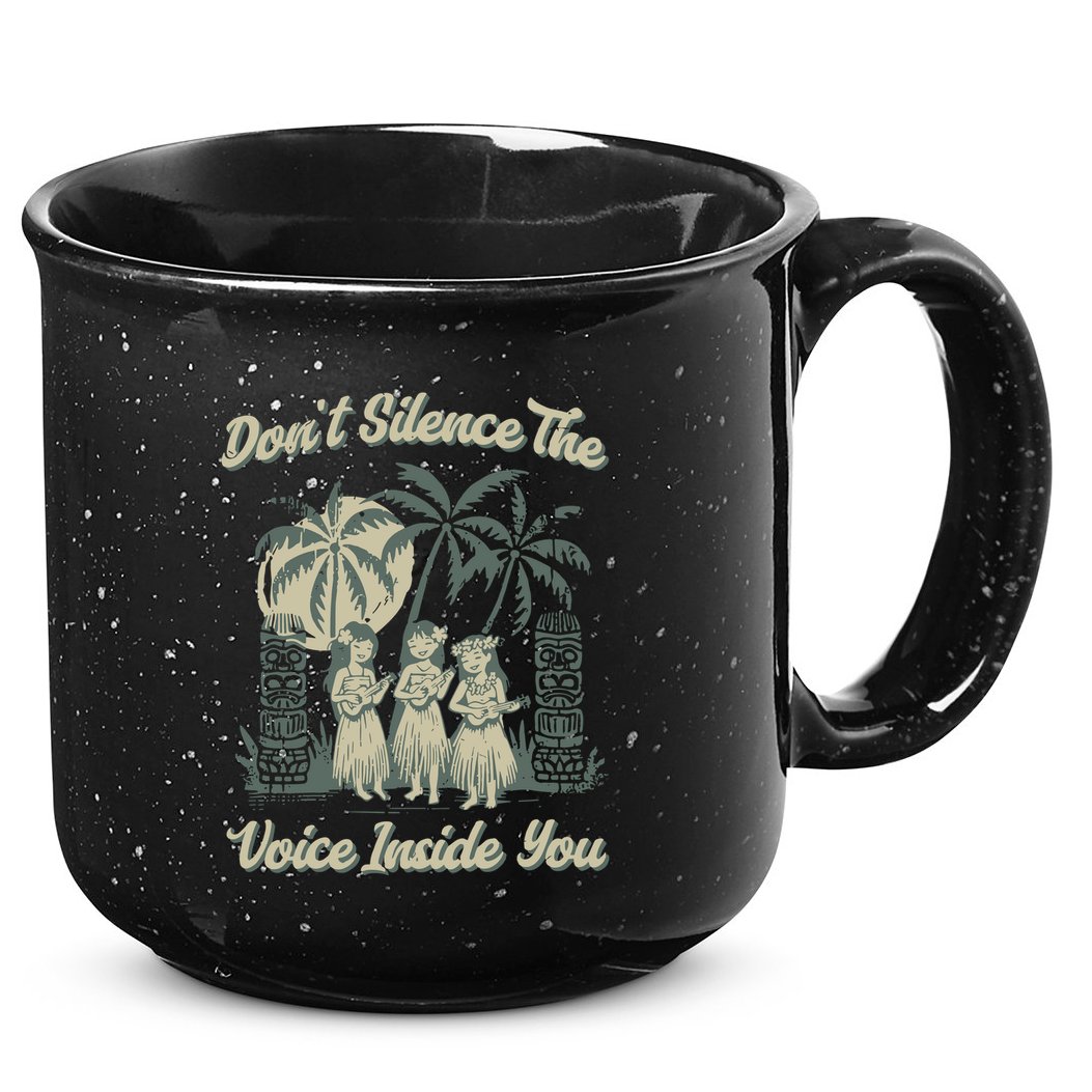 Hawaiin Quote 15oz Campfire Ceramic Mug