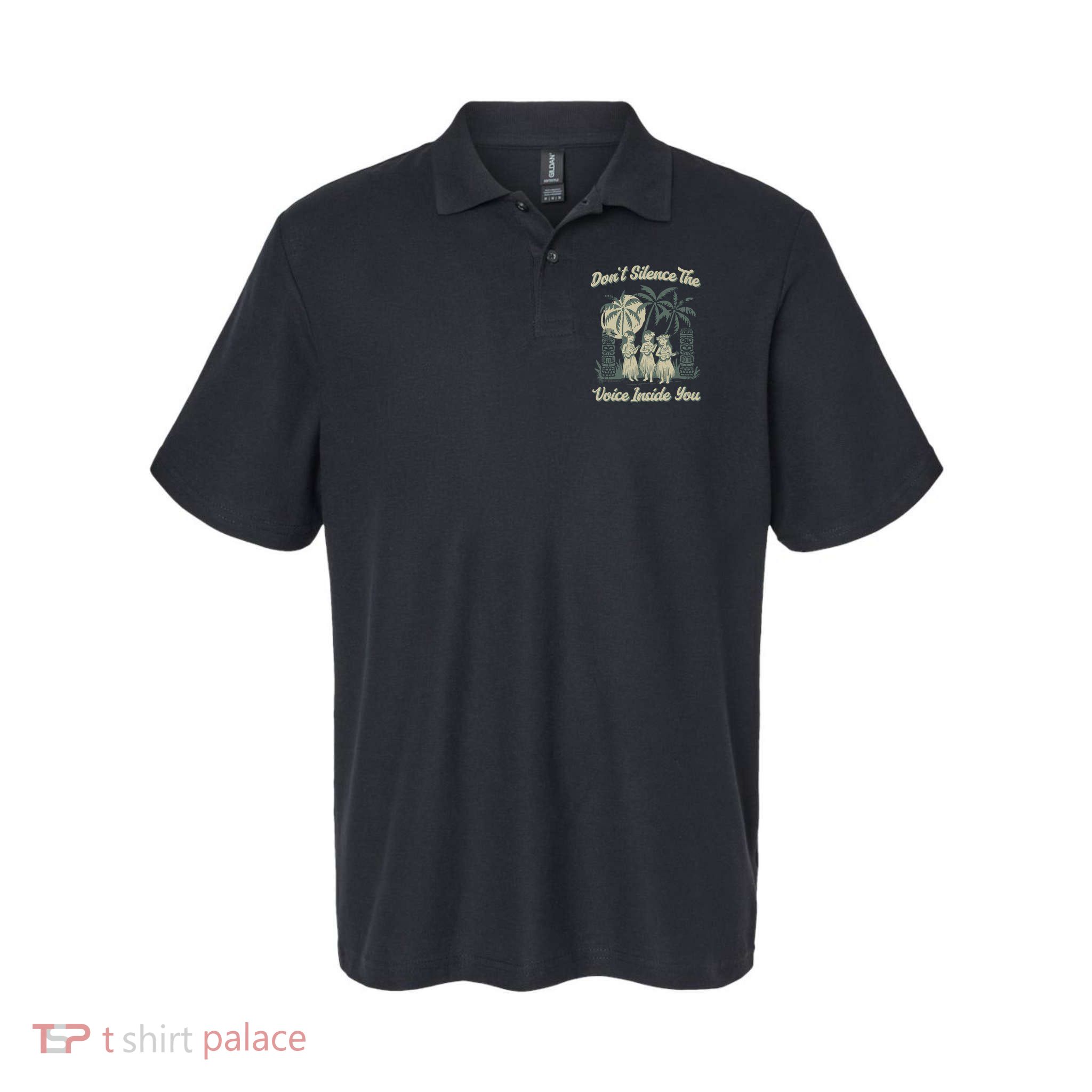 Hawaiin Quote Softstyle Adult Sport Polo
