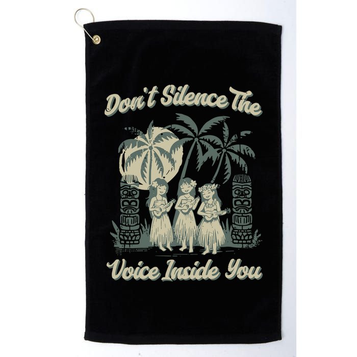 Hawaiin Quote Golf Towel