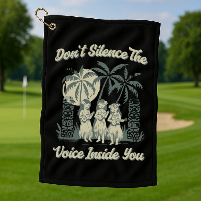Hawaiin Quote Golf Towel