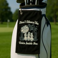 Hawaiin Quote Golf Towel