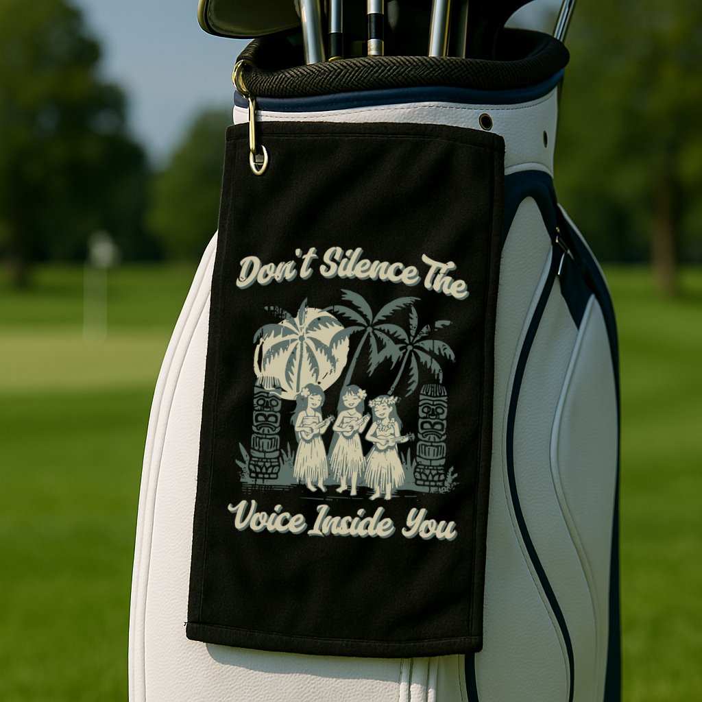 Hawaiin Quote Golf Towel