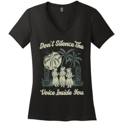 Hawaiin Quote Women's V-Neck T-Shirt