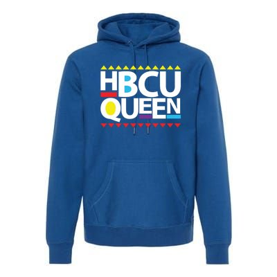 Hbcu Queen Historically Colleges Universities Black History Gift Premium Hoodie