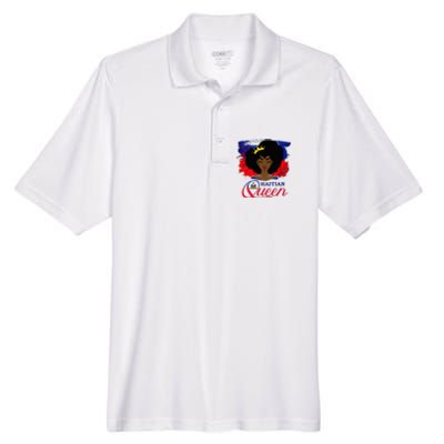 Haitian Queen Haiti Flag Melanin Men's Origin Performance Pique Polo