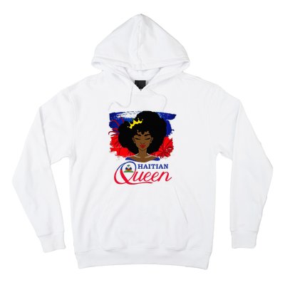 Haitian Queen Haiti Flag Melanin Hoodie