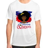 Haitian Queen Haiti Flag Melanin Adult ChromaSoft Performance T-Shirt