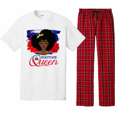 Haitian Queen Haiti Flag Melanin Pajama Set