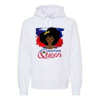 Haitian Queen Haiti Flag Melanin Premium Hoodie