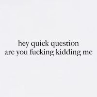 Hey Quick Question Are You Fcking Kidding Me Gift Hat