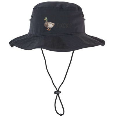 Hey Quick Question Wtaf Funny Duck Meme Retro Humor Joke Bucket Hat