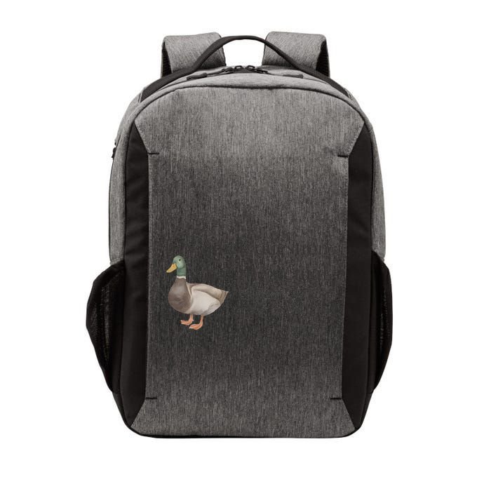 Hey Quick Question Wtaf Funny Duck Meme Retro Humor Joke Vector Backpack